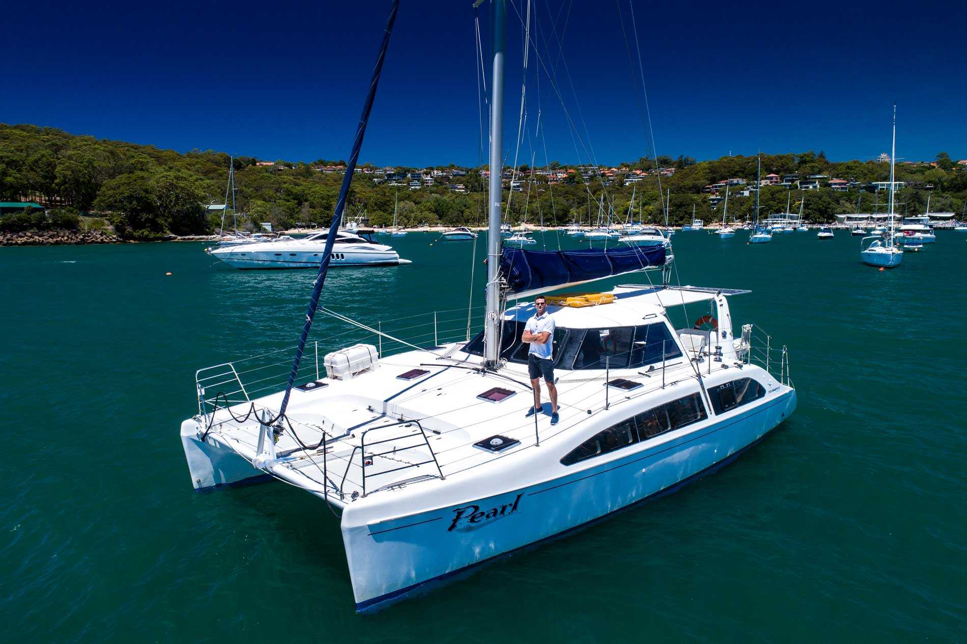 Catamaran Hire hero image