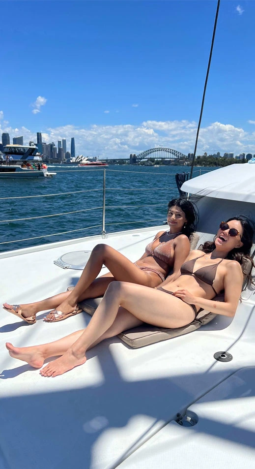 Luxury yacht experience on Sydney Harbour